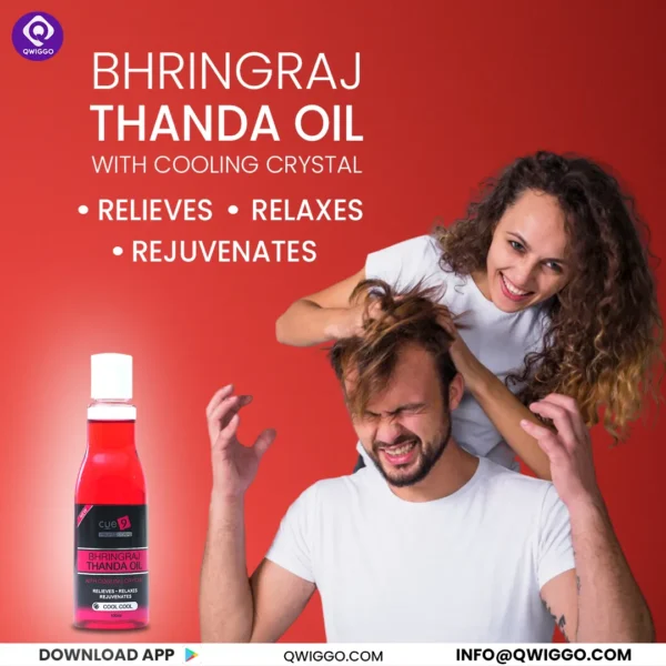 Bhringraj Thanda Hair Oil - Image 6