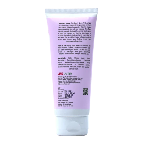 Neem & Juniper Face Wash - Image 2