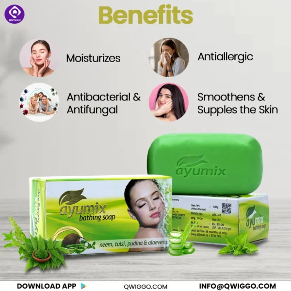 Ayumix Bathing Soap - Image 4