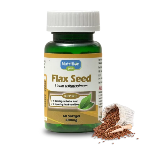 Flax Seed Softgel Capsules