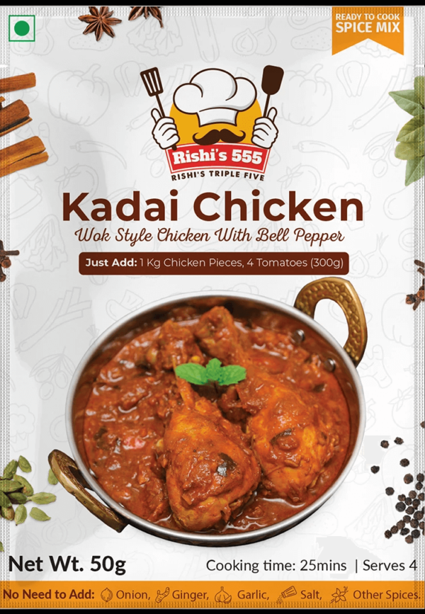 Kadai Chicken Masala - 50Gm