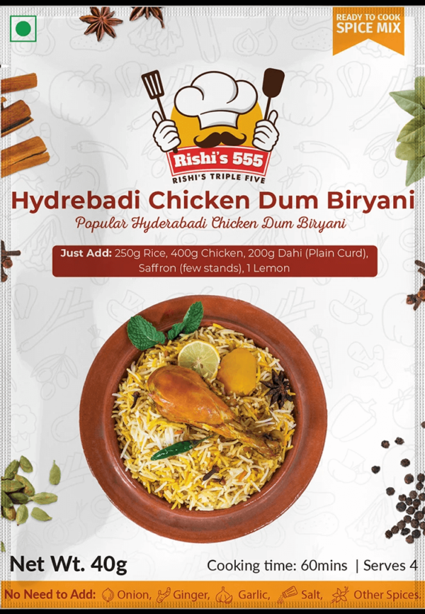 Hyderabadi Chicken Dum Biryani Masala - 40Gm