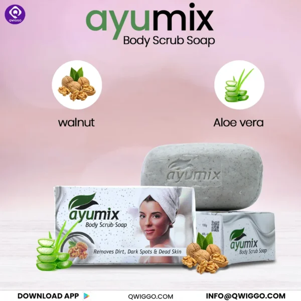 Ayumix Scrub Soap - Image 4