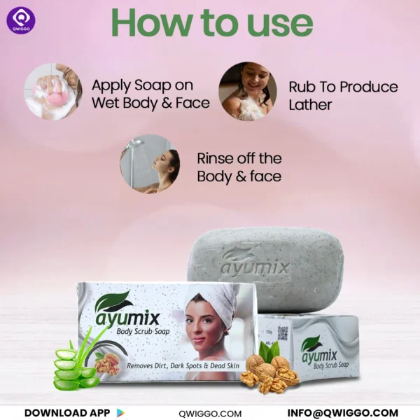 Ayumix Scrub Soap - Image 6