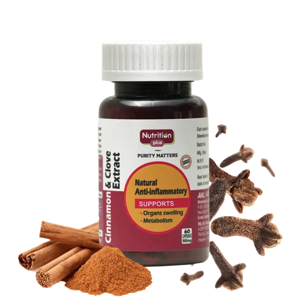 Cinnamon + Clove Extract Capsules