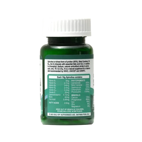 Organic Spirulina Capsules - Image 2