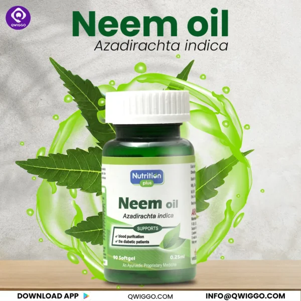 Neem Oil Softgel Capsules - Image 3