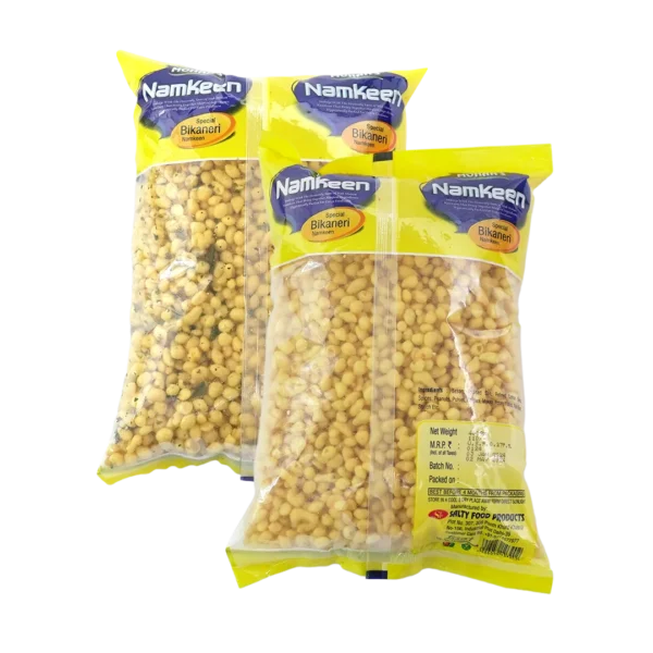 Boondi Kari Patta + Boondi Plain (Pack of 2) 400gm Each - Image 2