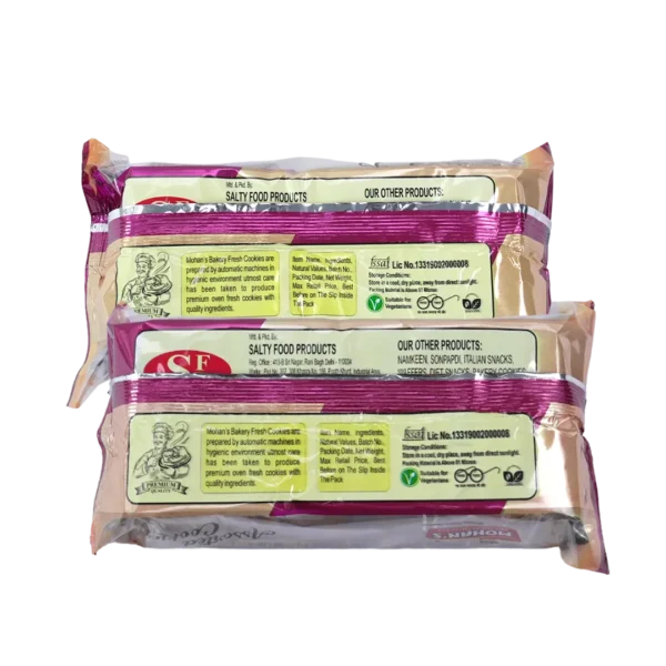 Butter Kaju + Butter Badam Cookie (Pack of 2) 350gm Each - Image 2